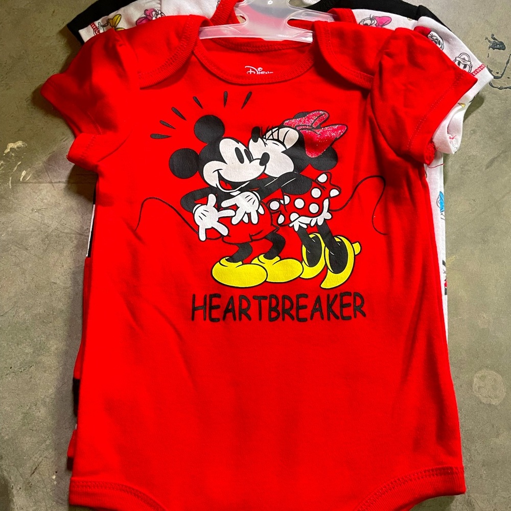 3 baby onesies